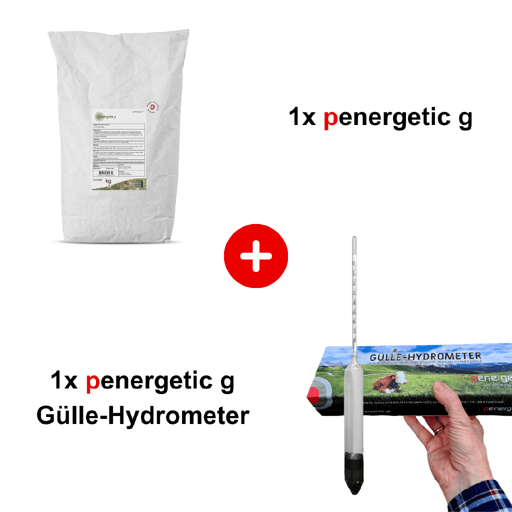 penergetic g + Gülle-Hydrometer | Starterset