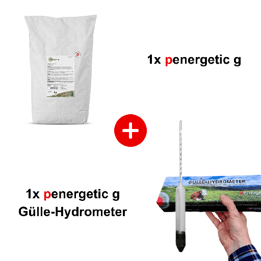 penergetic g + Gülle-Hydrometer | Starterset